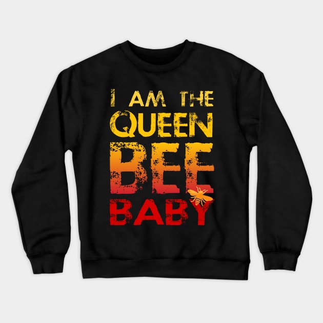 Queen Bee Crewneck Sweatshirt by AlondraHanley